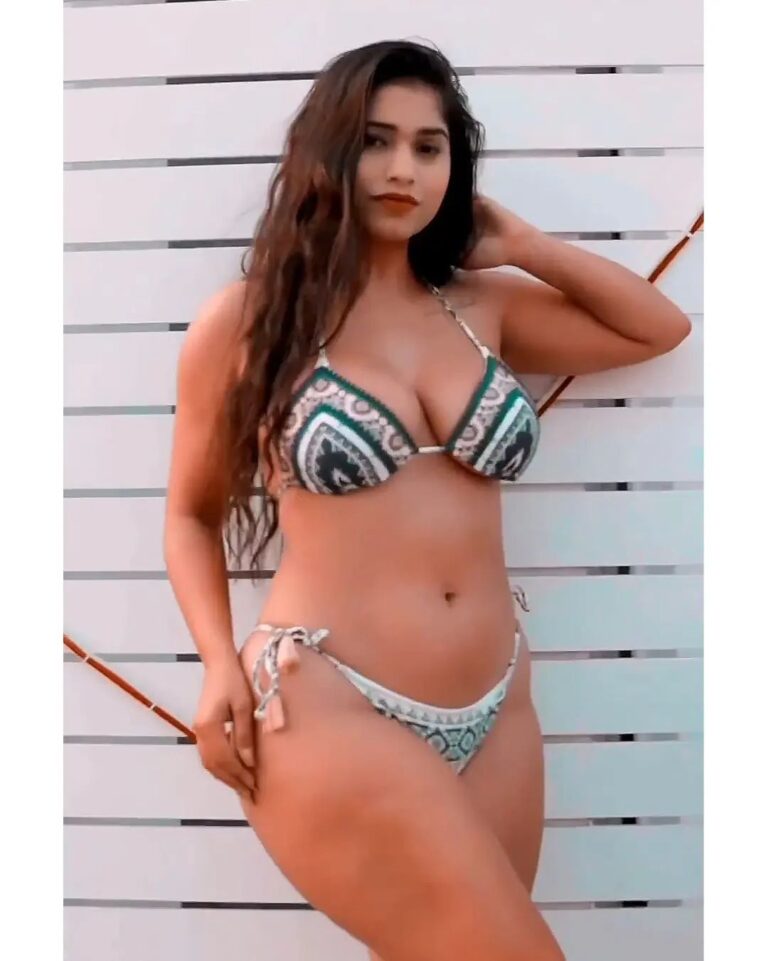 Pratika Sood Spicy Two Piece Bikini Photoshoot Glamsundari In